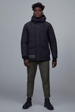 Chamarras Canada Goose Hombre Outlet - Toronto Abrigos Azul Marino / Negros LC3024561